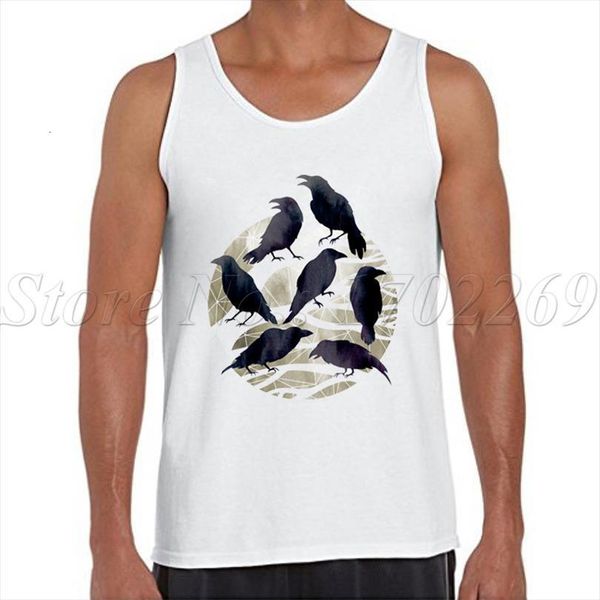 the gathering printed men vest animal birds cartoon fashion design tank hipster cool singlets, White;black
the gathering printed men vest animal birds cartoon fashion design tank hipster cool singlets, White;black