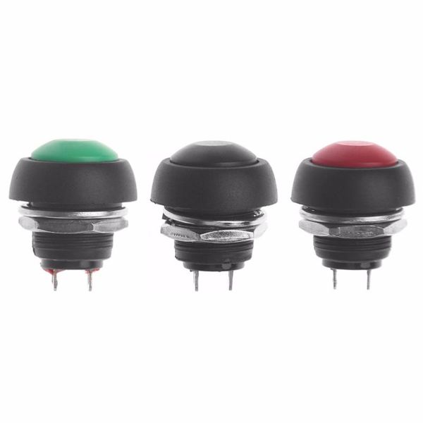 smart home control bgektoth 1pc ds-333b waterproof momentary push button switch 3a/125v 1a/250v mount 12mm red/green/black
smart home control bgektoth 1pc ds-333b waterproof momentary push button switch 3a/125v 1a/250v mount 12mm red/green/black