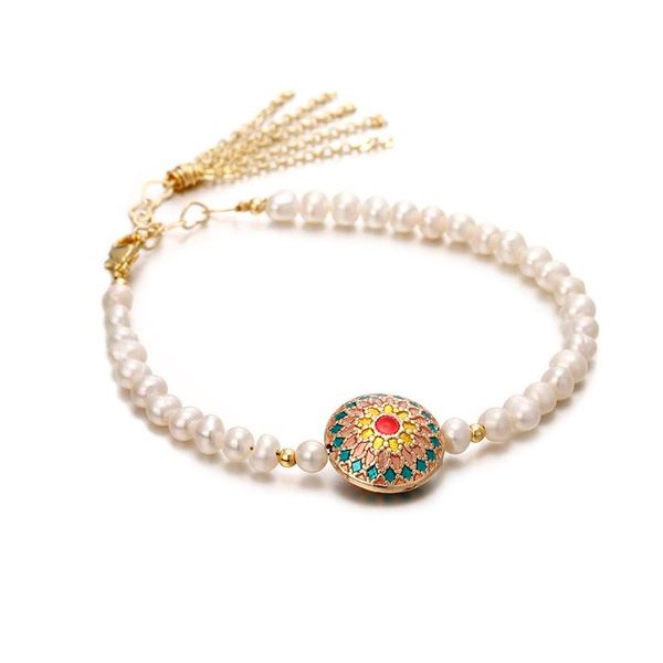 other bracelets original handmade 14k gold baroque natural freshwater pearl & cloisonne ladies bracelet jewelry for women christmas gift gir, Golden;silver
other bracelets original handmade 14k gold baroque natural freshwater pearl & cloisonne ladies bracelet jewelry for women christmas gift gir, Golden;silver