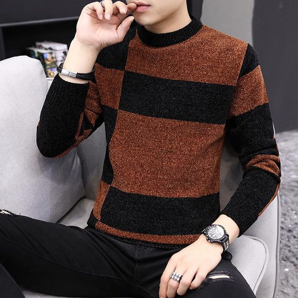 men's vests winter knitted sweater autumn casual o-neck striped slim knittwear mens sweaters pullovers jumper pull homme, Black;white
men's vests winter knitted sweater autumn casual o-neck striped slim knittwear mens sweaters pullovers jumper pull homme, Black;white