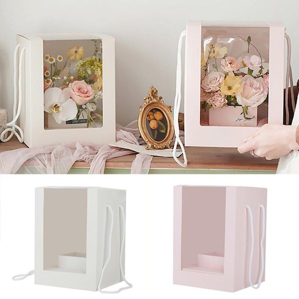 gift wrap portable flower clear window packing boxes folding pvc box transparent preserved bouquet packaging
gift wrap portable flower clear window packing boxes folding pvc box transparent preserved bouquet packaging