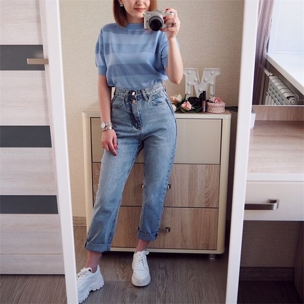 realeft summer vintage high waist straight womens pants streetwear loose buttons zipper female denim jeans, Blue
realeft summer vintage high waist straight womens pants streetwear loose buttons zipper female denim jeans, Blue