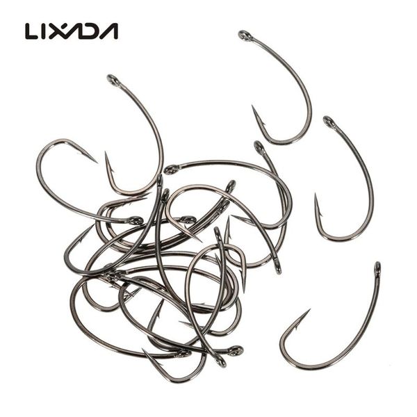fishing hooks 20pcs/lot crank barbed fishhook high carbon steel fish hook single carp barbel tench coarse tackle tool
fishing hooks 20pcs/lot crank barbed fishhook high carbon steel fish hook single carp barbel tench coarse tackle tool