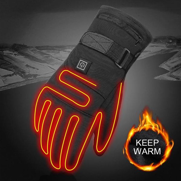 men's cycling gloves winter touch screen riding mtb bicycle bike motorcycle sport thermal heated waterproof, Black
men's cycling gloves winter touch screen riding mtb bicycle bike motorcycle sport thermal heated waterproof, Black