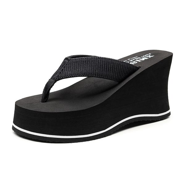 slippers womens fashion high-heeled flip flops shoes beach non-slip outdoor casual shallow seaside thick bottom size40 oem5, Black
slippers womens fashion high-heeled flip flops shoes beach non-slip outdoor casual shallow seaside thick bottom size40 oem5, Black