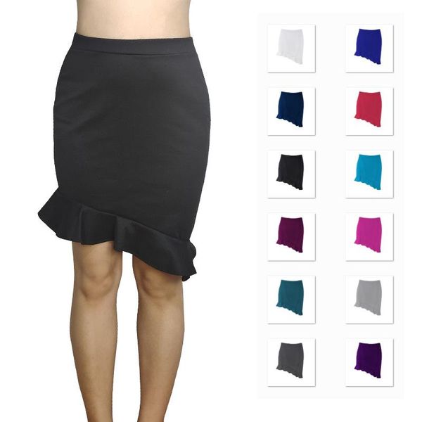skirts ladies womens party plaid ruffles slim high waist irregular skirt wild solid color fishtail, Black
skirts ladies womens party plaid ruffles slim high waist irregular skirt wild solid color fishtail, Black