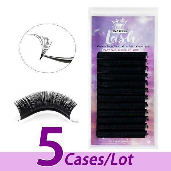 false eyelashes 5psc/lot easy fan lashes extension auto eyelash 0.05/0.07 volume russian matte flowering
false eyelashes 5psc/lot easy fan lashes extension auto eyelash 0.05/0.07 volume russian matte flowering