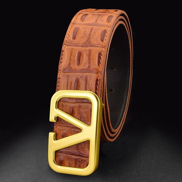 luxury brand belt new v-belt men's leather smooth buckle casual versatile korean fashion pants, Black;brown
luxury brand belt new v-belt men's leather smooth buckle casual versatile korean fashion pants, Black;brown