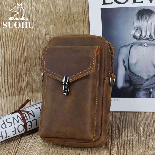 pockets suohu leather men's mobile outdoor sports waist bag crazy horse skin fashion shoulder
pockets suohu leather men's mobile outdoor sports waist bag crazy horse skin fashion shoulder