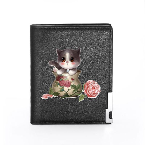 wallets cute cat men women leather wallet billfold slim /id holders inserts money bag pocket short purses, Red;black
wallets cute cat men women leather wallet billfold slim /id holders inserts money bag pocket short purses, Red;black