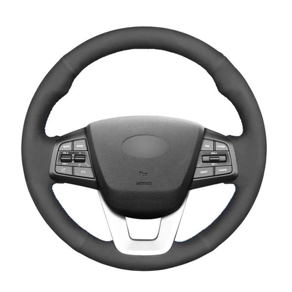 steering wheel covers hand-stitched black suede soft no-slip car cover for ix25 2014 2021 creta
steering wheel covers hand-stitched black suede soft no-slip car cover for ix25 2014 2021 creta