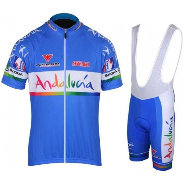andalucia team cycling jersey set summer clothing road bike shirts suit bicycle bib shorts mtb wear maillot ropa racing sets, Black;blue 
andalucia team cycling jersey set summer clothing road bike shirts suit bicycle bib shorts mtb wear maillot ropa racing sets, Black;blue