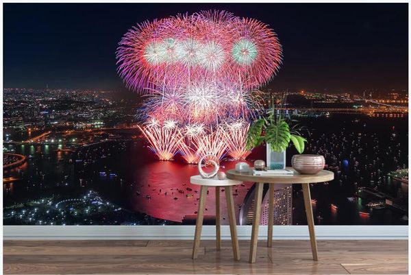 3d po wallpaper custom mural festival view of fireworks exploding on the lake home decor wall paper in living room wallpapers
3d po wallpaper custom mural festival view of fireworks exploding on the lake home decor wall paper in living room wallpapers