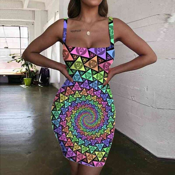 brand geometric dress women psychedelic 3d print vortex bodycon dress triangle vestido womens clothing summer beach, Black;gray
brand geometric dress women psychedelic 3d print vortex bodycon dress triangle vestido womens clothing summer beach, Black;gray