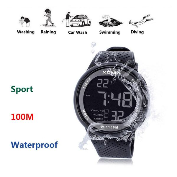 wristwatches synoke fashion men's watches outdoor sports 100m waterproof swimming diving digital watch reloj hombres relogio masculino, Slivery;brown
wristwatches synoke fashion men's watches outdoor sports 100m waterproof swimming diving digital watch reloj hombres relogio masculino, Slivery;brown