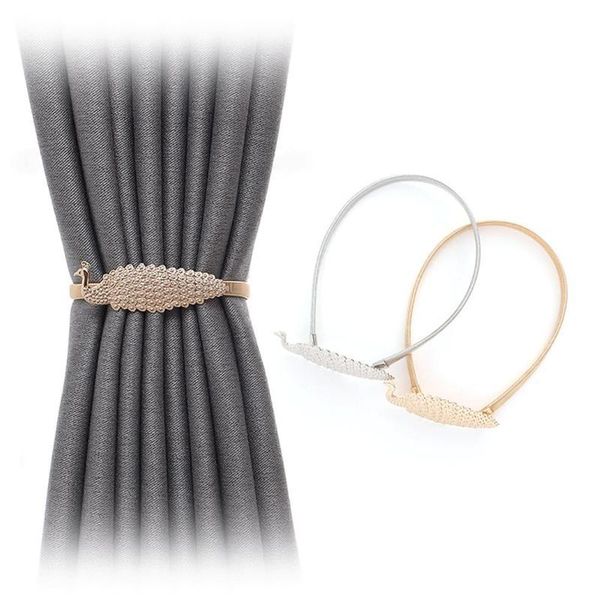 1pcs metal curtain clip holders golden silver color buckle leaves peacock shape home living room decorative accessories other decor
1pcs metal curtain clip holders golden silver color buckle leaves peacock shape home living room decorative accessories other decor