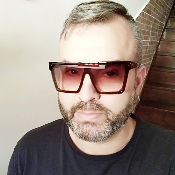 sunglasses trend big frame men/women's driver personality lovers outdoor beach colorful travel glasses, White;black
sunglasses trend big frame men/women's driver personality lovers outdoor beach colorful travel glasses, White;black