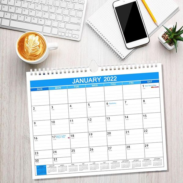 novelty items monthly wall calendar with coil christmas decoration organize life thick paper countdown schedule
novelty items monthly wall calendar with coil christmas decoration organize life thick paper countdown schedule