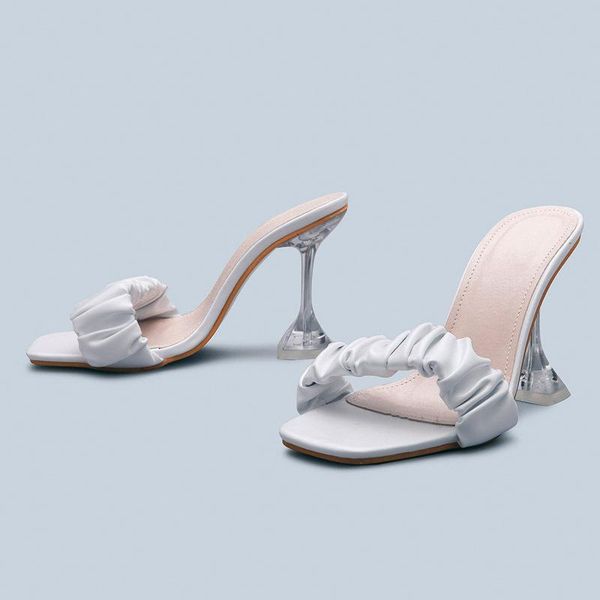 sandals summer women square toe ladies transparent heel mules high heels slippers female fashion woman white black shoe
sandals summer women square toe ladies transparent heel mules high heels slippers female fashion woman white black shoe