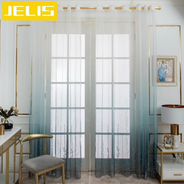 luxury colorful gradient sheer curtain for living room wedding party decoration organza country style bedroom home decor & drapes
luxury colorful gradient sheer curtain for living room wedding party decoration organza country style bedroom home decor & drapes