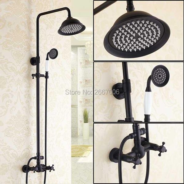 vintage oil rubbed bronze bath faucet with rainfall shower head bathroom wall mount blackened set gi272 sets
vintage oil rubbed bronze bath faucet with rainfall shower head bathroom wall mount blackened set gi272 sets
