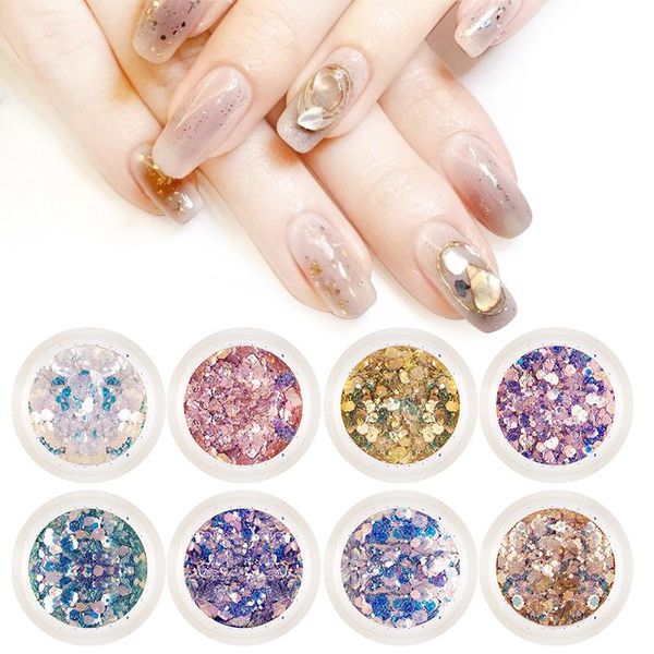 colors nail sequins shinny gradient mixed crystal potherapy extension jewelry decoration design art accessories tool decorations, Silver;gold
colors nail sequins shinny gradient mixed crystal potherapy extension jewelry decoration design art accessories tool decorations, Silver;gold