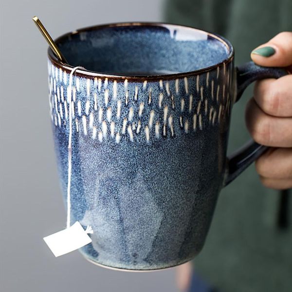 mugs european retro ceramic big cup nordic ins simple water household personality mug blue coffee milk
mugs european retro ceramic big cup nordic ins simple water household personality mug blue coffee milk
