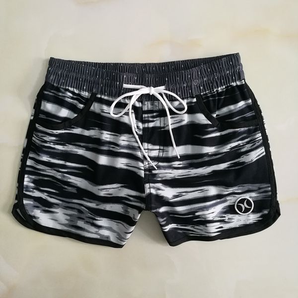 women's shorts hurley beach elastic waist casual loose large sports pants swimming trunks, White;black
women's shorts hurley beach elastic waist casual loose large sports pants swimming trunks, White;black