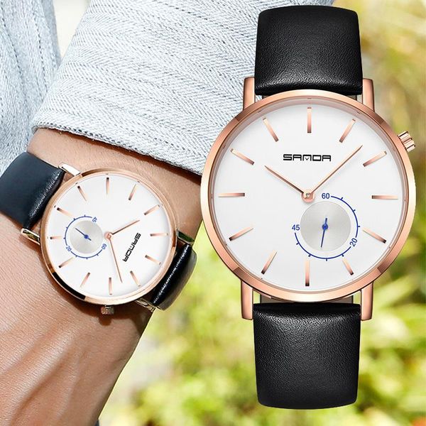 wristwatches sanda quartz clock alloy ultra-thin minimalist casual trend business men watch reloj hombre, Slivery;brown
wristwatches sanda quartz clock alloy ultra-thin minimalist casual trend business men watch reloj hombre, Slivery;brown