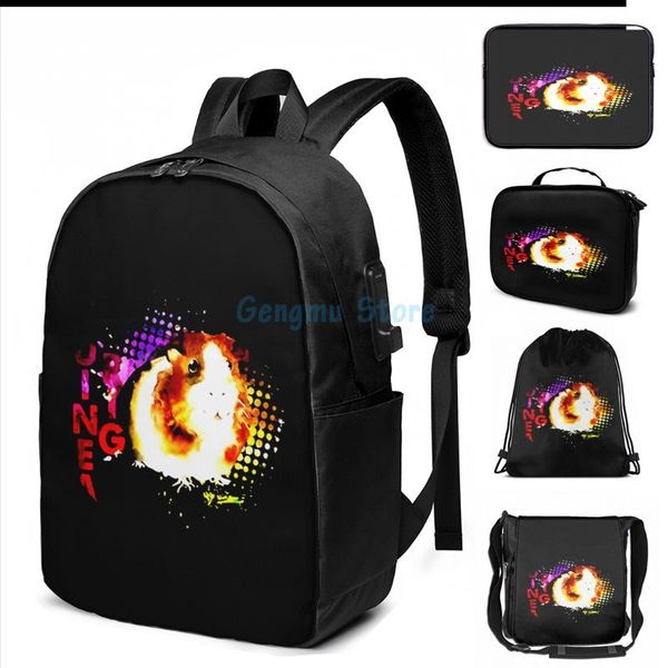 funny graphic print guinea pig(3) usb charge backpack men school bags women bag travel laptop
funny graphic print guinea pig(3) usb charge backpack men school bags women bag travel laptop