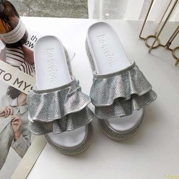 slippers crystal slides shoes women flip flops flat with casual wedges 2021 diamond rhinestone, Black
slippers crystal slides shoes women flip flops flat with casual wedges 2021 diamond rhinestone, Black