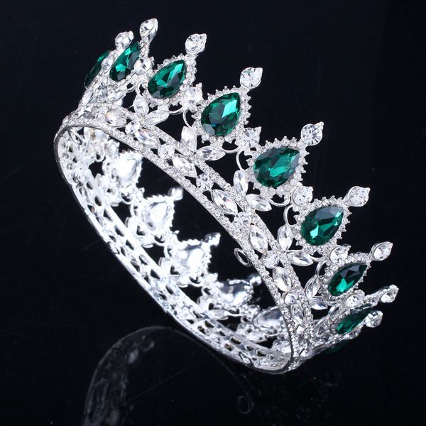 headpieces emerald crystal chic royal regal sparkly rhinestones and crowns bridal pageant tiaras, Silver
headpieces emerald crystal chic royal regal sparkly rhinestones and crowns bridal pageant tiaras, Silver