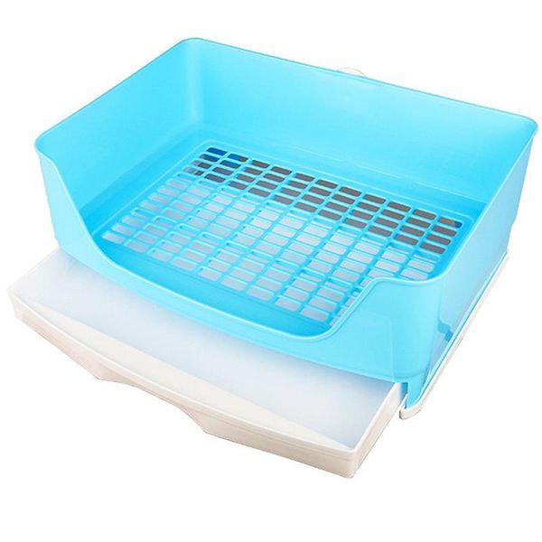 small animal supplies plastic litter box double layer animals tray for hamster potty with drawer cleaning feces toilet