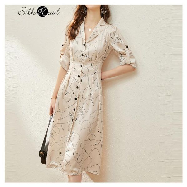 casual dresses silviye makings silk dress elegant french hepburn style close waist show thin shirt party long sleeve a-line, Black;gray
casual dresses silviye makings silk dress elegant french hepburn style close waist show thin shirt party long sleeve a-line, Black;gray