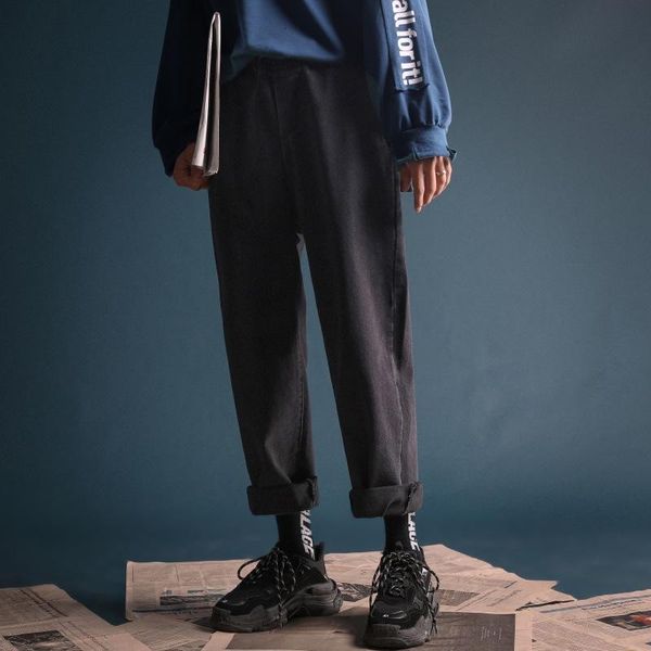 men korean fashions streetwear jeans 2021 hip hop vintage straight harem pants blue punk denim designer clothing for men's lm9l
men korean fashions streetwear jeans 2021 hip hop vintage straight harem pants blue punk denim designer clothing for men's lm9l