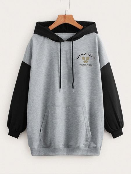racket & letter graphic drop shoulder colorblock kangaroo pocket drawstring hoodie i9eg#, White;black
racket & letter graphic drop shoulder colorblock kangaroo pocket drawstring hoodie i9eg#, White;black