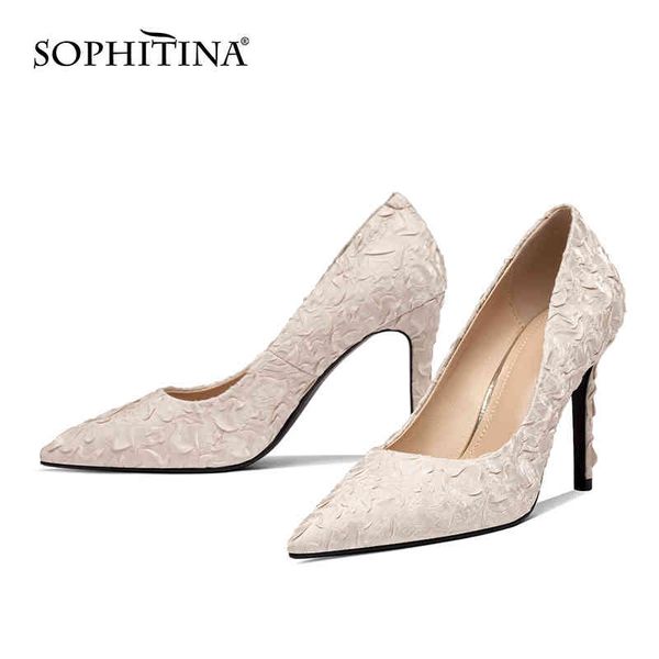 sophitina women's pumps stiletto high heel wedding banquet shoes shallow mouth slip-on wear-resistant bottom female shoes ao289 210513, Black
sophitina women's pumps stiletto high heel wedding banquet shoes shallow mouth slip-on wear-resistant bottom female shoes ao289 210513, Black