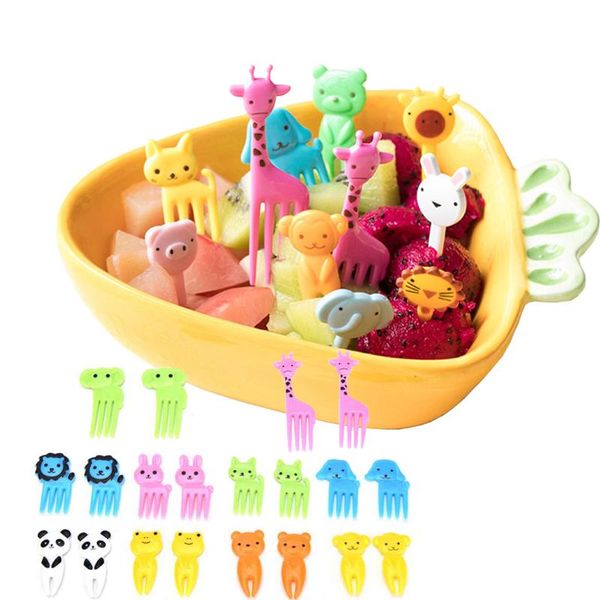 forks 10pcs cartoon animal children fruit fork mini snack dessert cake bento pick toothpick lunch party decoration random color
forks 10pcs cartoon animal children fruit fork mini snack dessert cake bento pick toothpick lunch party decoration random color