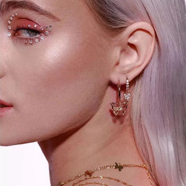 stud simple butterfly hollow personality small earrings temperament women's party jewelry decor, Golden;silver
stud simple butterfly hollow personality small earrings temperament women's party jewelry decor, Golden;silver