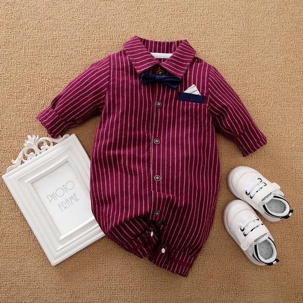 prowow gentleman baby romper stripe jumpsuits for born boy bowtie infant clothes bobysuit handsome costume, Blue
prowow gentleman baby romper stripe jumpsuits for born boy bowtie infant clothes bobysuit handsome costume, Blue