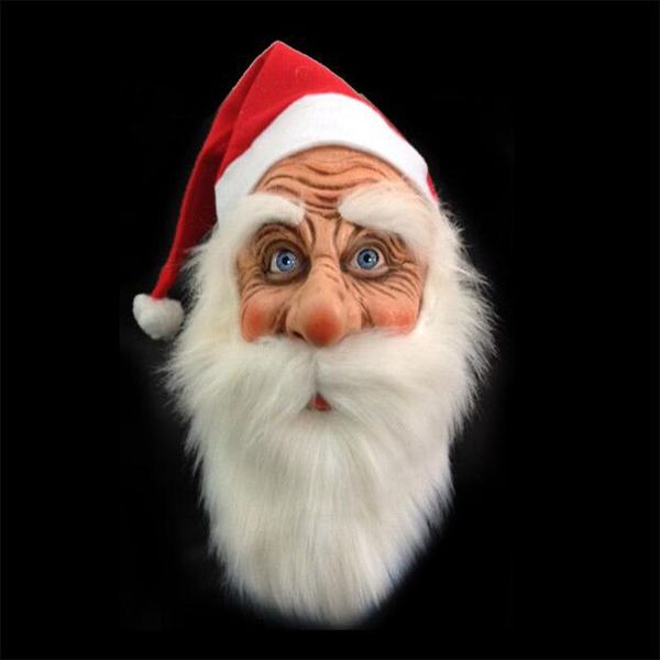party masks christmas santa claus latex mask with hat funny novelty gift cosplay props parents makeup accessories carnival
party masks christmas santa claus latex mask with hat funny novelty gift cosplay props parents makeup accessories carnival