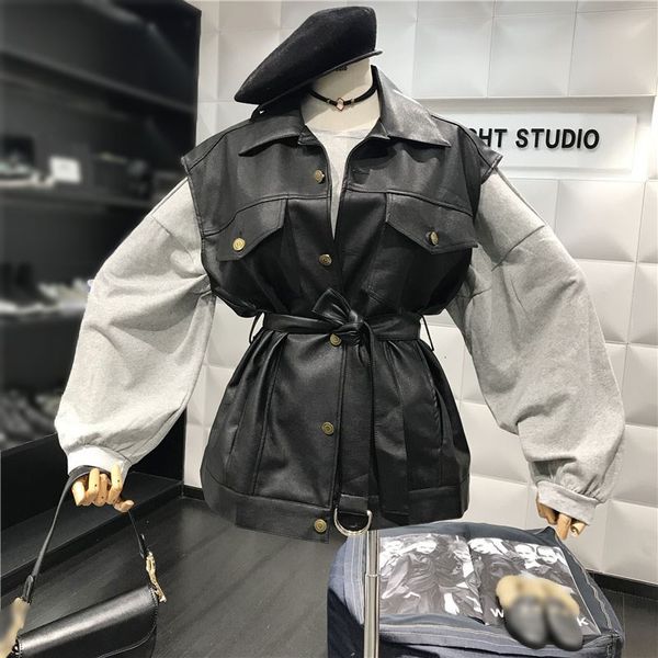 women's jackets autumn winter women biker motos button pu leather coat sleeveless basic black vest waistcoat 0ewt, Black;brown
women's jackets autumn winter women biker motos button pu leather coat sleeveless basic black vest waistcoat 0ewt, Black;brown