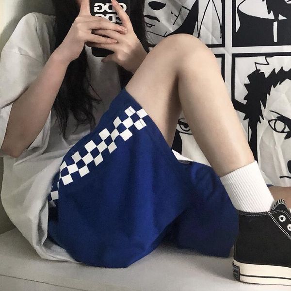 oversize harajuku plus sizes women short cycling plaid high waist summer hip hop sports korean sweatpants clothing, White;black
oversize harajuku plus sizes women short cycling plaid high waist summer hip hop sports korean sweatpants clothing, White;black