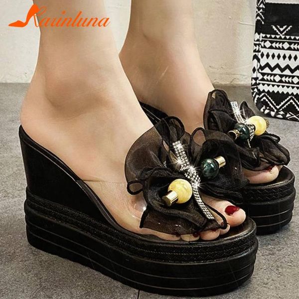 slippers kairn drop ship big flower pvc 2021 fashion platform shoes women wedges high heels sandal casual, Black
slippers kairn drop ship big flower pvc 2021 fashion platform shoes women wedges high heels sandal casual, Black