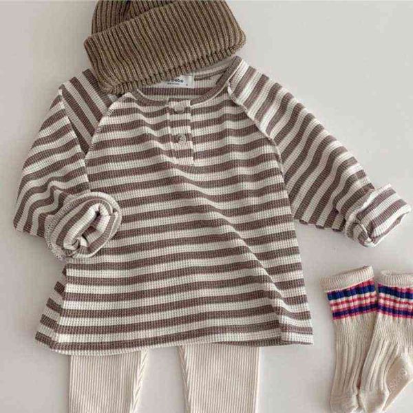 wlg baby clothes boys girls spring fall beige striped long sleeve t shirts toddler casual all match for 6-18 months g1209, Blue
wlg baby clothes boys girls spring fall beige striped long sleeve t shirts toddler casual all match for 6-18 months g1209, Blue