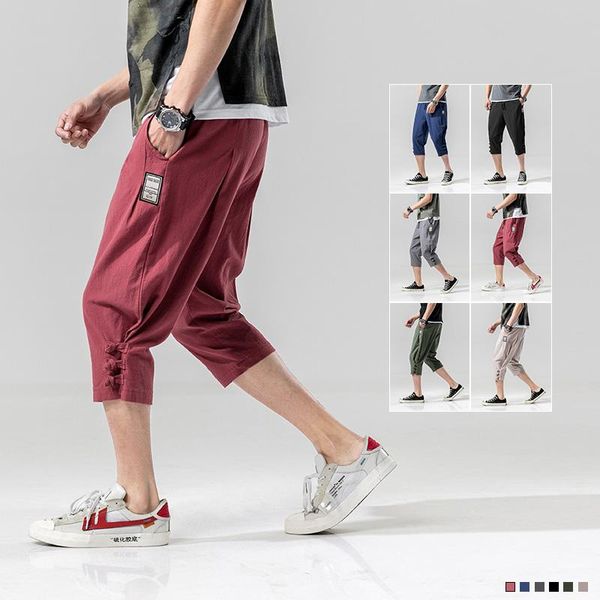 casual mens harem pants summer joggers man solid color 2021 loose sweatpants male cotton large size m-5xl men's, Black
casual mens harem pants summer joggers man solid color 2021 loose sweatpants male cotton large size m-5xl men's, Black