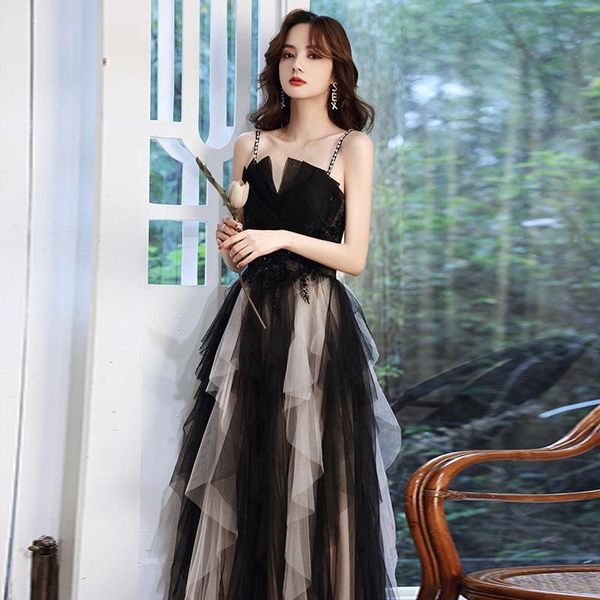 party dresses spaghetti strap evening for women strapless boat neck contrast color ruffles ruched slim dress cocktail gowns, White;black
party dresses spaghetti strap evening for women strapless boat neck contrast color ruffles ruched slim dress cocktail gowns, White;black
