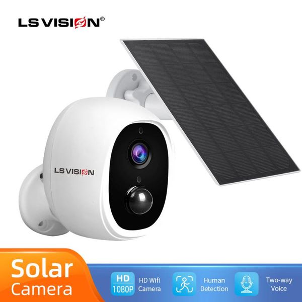 cameras lsvision solar 1080p hd wifi ip camera wireless rechargeable battery with panel pir motion detection two-way audio
cameras lsvision solar 1080p hd wifi ip camera wireless rechargeable battery with panel pir motion detection two-way audio