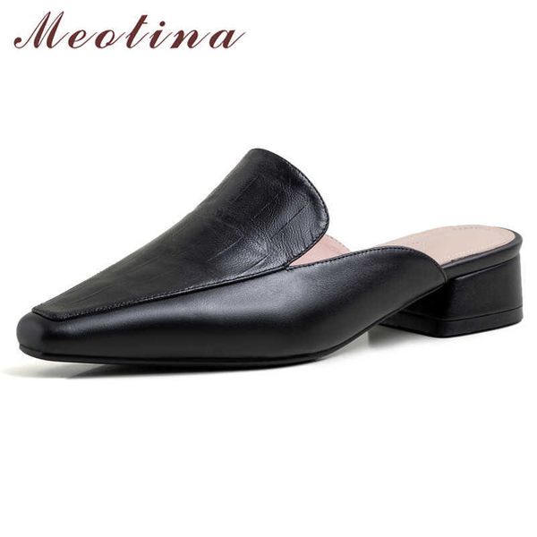 meotina women pumps natural genuine leather low heels mules shoes square toe block heel causal ladies footwear summer black 39 210608
meotina women pumps natural genuine leather low heels mules shoes square toe block heel causal ladies footwear summer black 39 210608