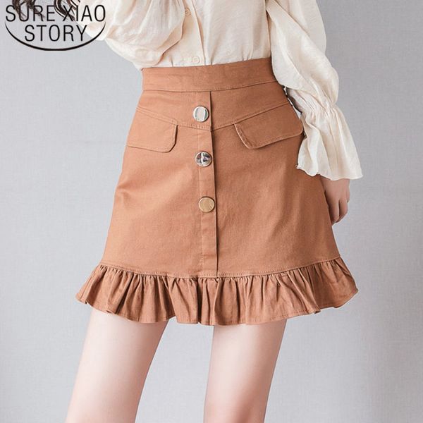 autumn fashion a-line ruffles short skirts for women casual high waist harajuku denim skirt 6186 50 210415, Black
autumn fashion a-line ruffles short skirts for women casual high waist harajuku denim skirt 6186 50 210415, Black